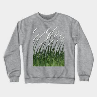 Cartoon  beautiful reeds Crewneck Sweatshirt